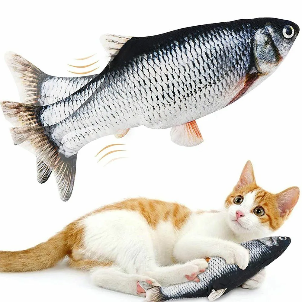 fish cat toy