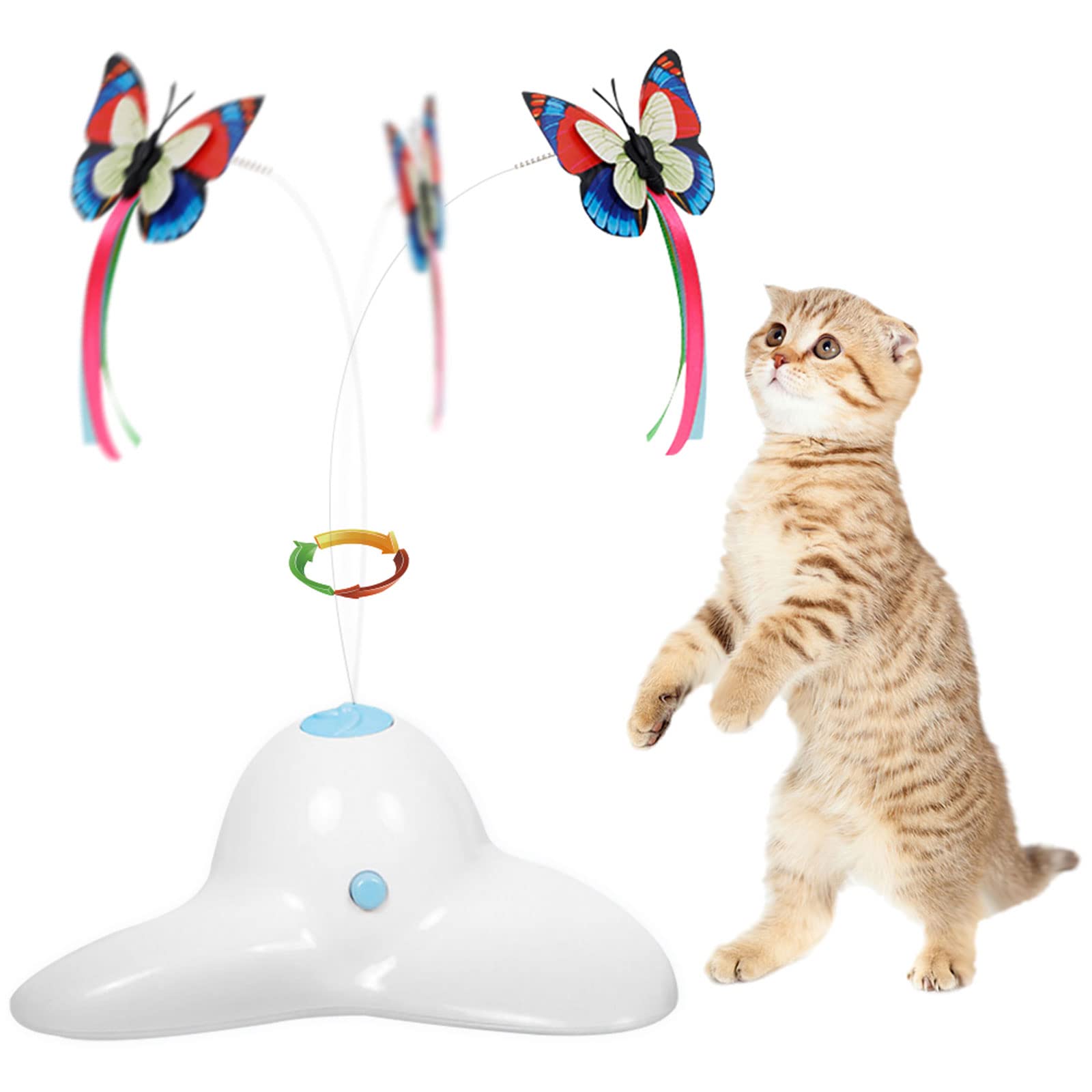butterfly cat toy