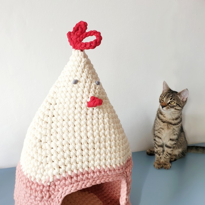 crochet  pattern cat toy