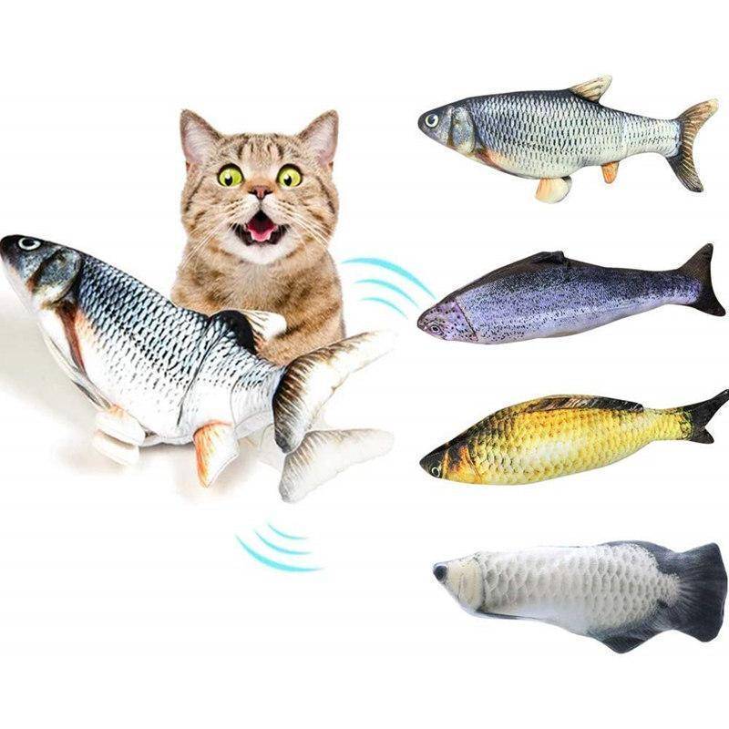 cat toy fish