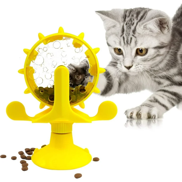 cat food and toys