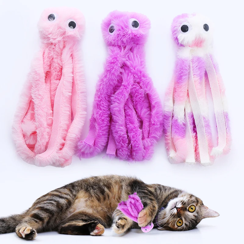 octopus cat toy