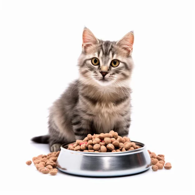 dry food to feed a cat