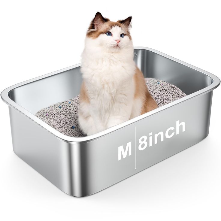 stainless steel litter box