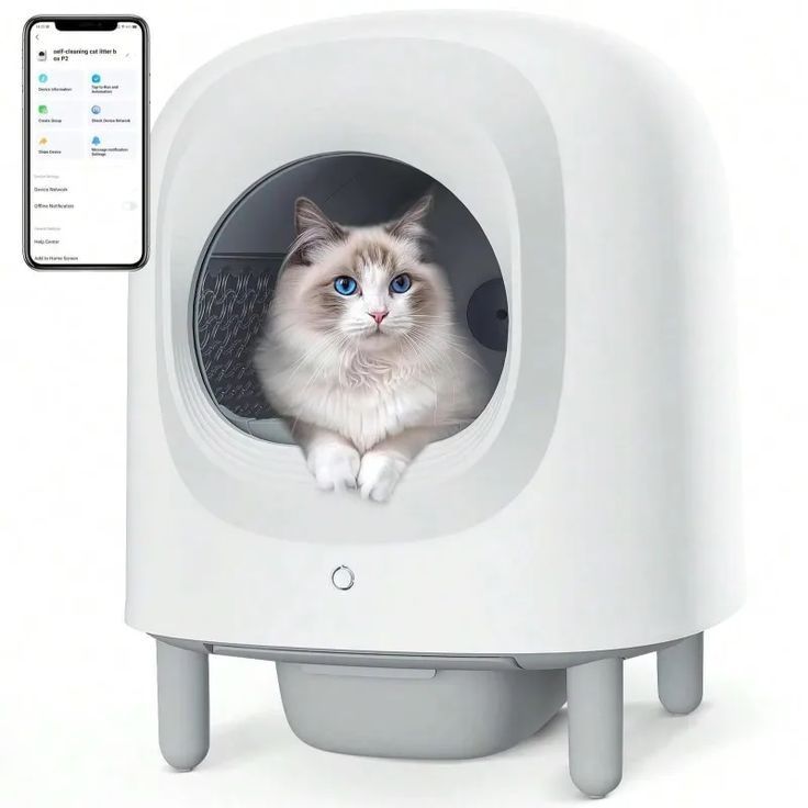 self-cleaning litter box